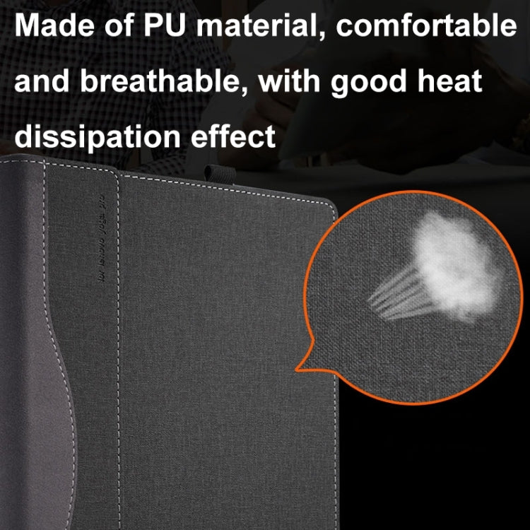 Leather Laptop Shockproof Protective Case, For ASUS ROG Zephyrus G16 GU605 / GA605, For ASUS Vivobook S 16 OLED S5606 / M5606, For ASUS Vivobook S 15 OLED S5506 / M5506, For Asus VivoBook 16 X1605 / M1605 / D1603, For Asus Zenbook 14X UX5401Z / UX5400 ...