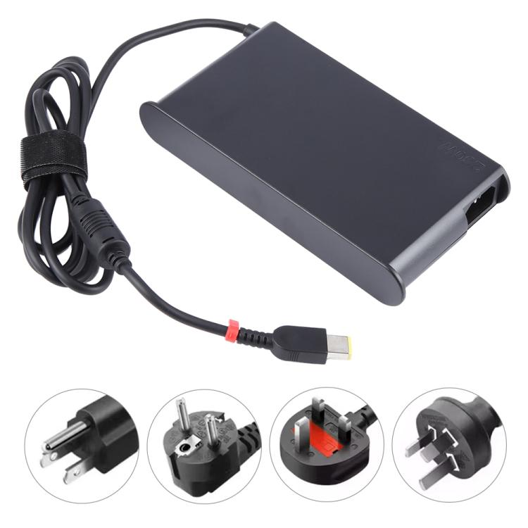 230W 20V 11.5A Laptop Notebook Power Adapter with Big Square USB Port For Lenovo Thinkpad / ThinkBook / Xiaoxin