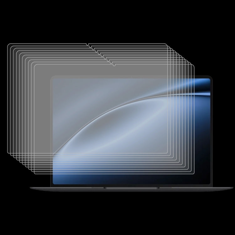 25pcs 9H 0.3mm Explosion-proof Tempered Glass Film, For Huawei MateBook X Pro 14.2 2024, For Huawei MateBook Pro 14.2 inch, For Huawei MateBook 14 2024
