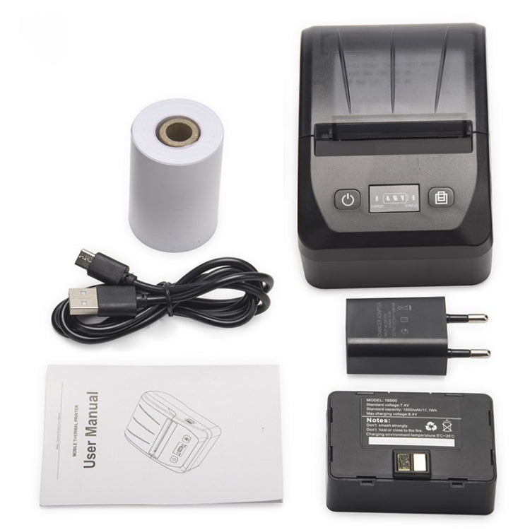 BT-581 58mm USB-C/Type-C + Bluetooth Portable Thermal Printer