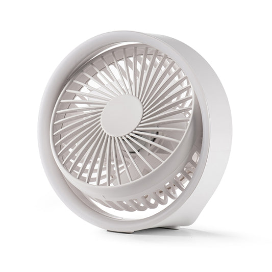 N601 180 Degree Rotating Type-C Desktop Fan with LED Ambience Light