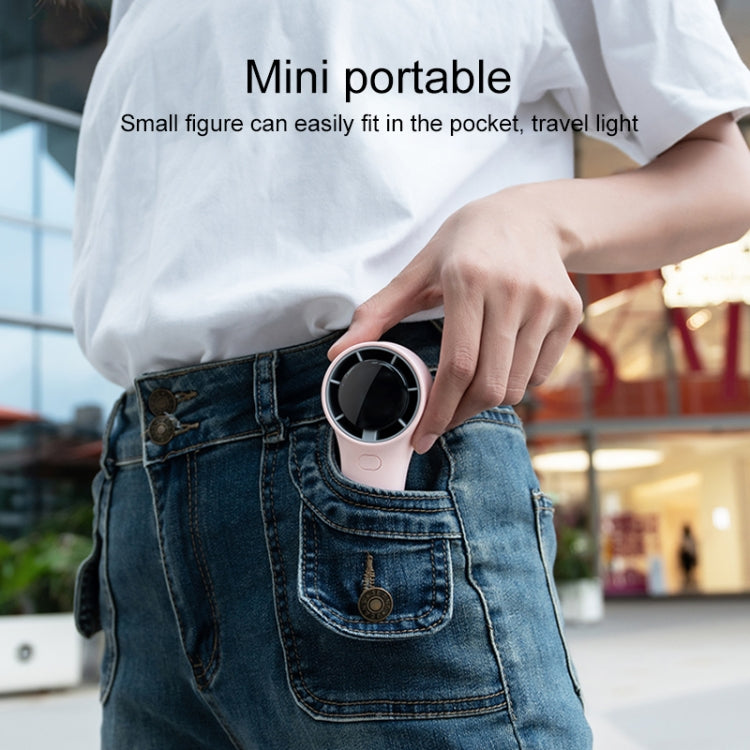 N606 Pro HD Digital Display Mini Handheld Fan