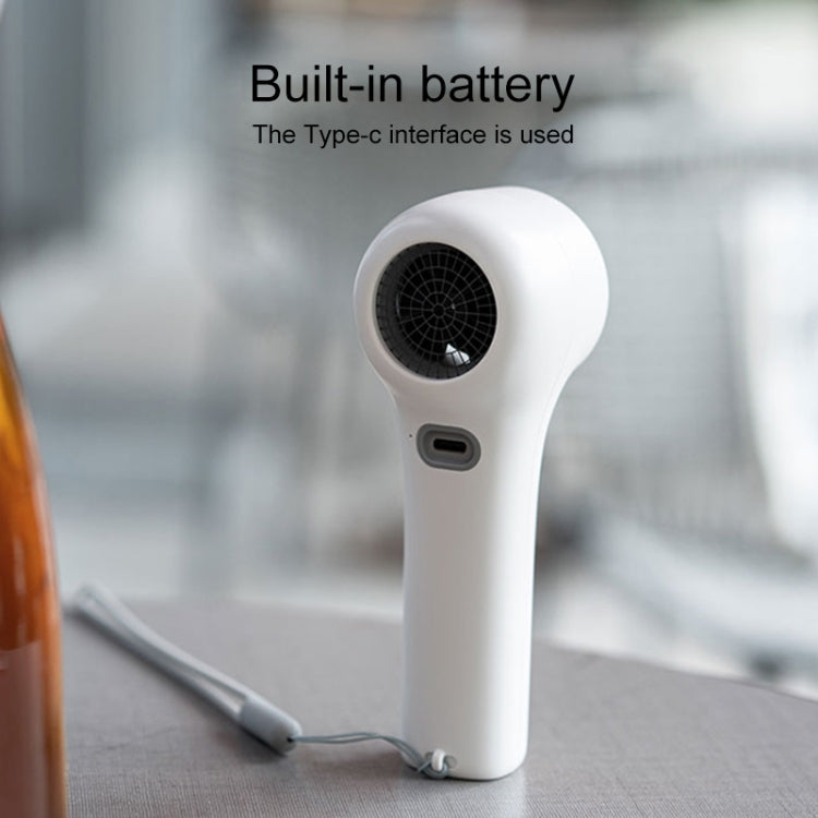 N606 Pro HD Digital Display Mini Handheld Fan