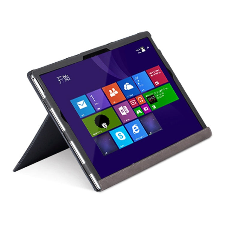 PU Leather Laptop Protective Case with Screen Stand, For Microsoft Surface Book 3 / 2 / 1 13.5 inch, For Microsoft Surface Book 3 / 2 15 inch