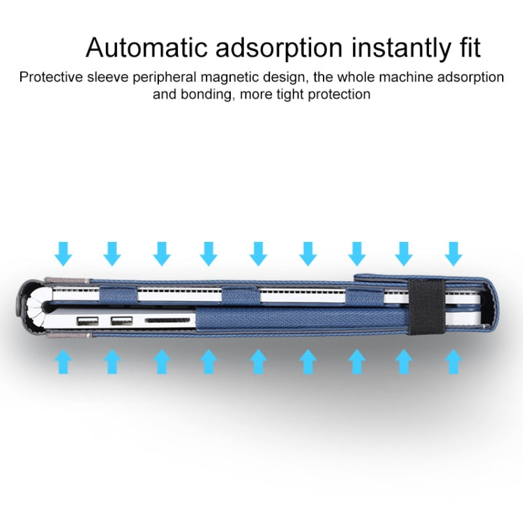 PU Leather Laptop Protective Case with Screen Stand, For Microsoft Surface Book 3 / 2 / 1 13.5 inch, For Microsoft Surface Book 3 / 2 15 inch