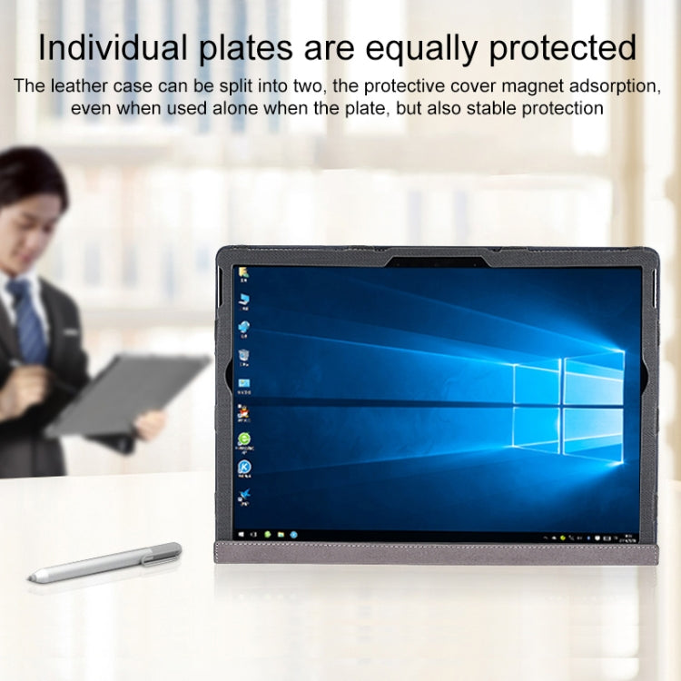 PU Leather Laptop Protective Case with Screen Stand, For Microsoft Surface Book 3 / 2 / 1 13.5 inch, For Microsoft Surface Book 3 / 2 15 inch