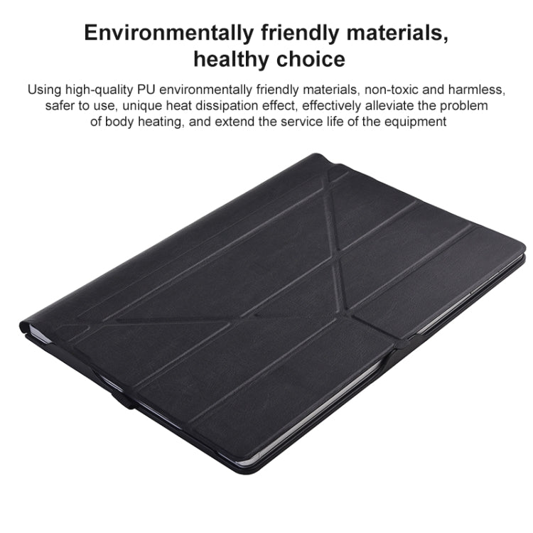 Deformation Single Screen Leather Laptop Case, For Microsoft Surface Book 3 / 2 / 1 13.5 inch