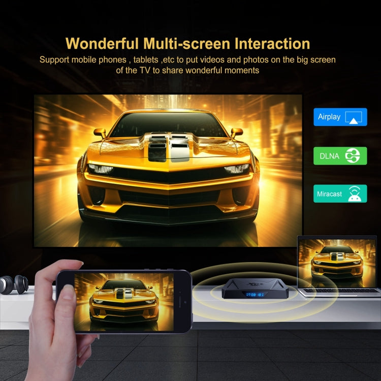 X96Q Pro+ Cortex-A55 Android 14 Octa-core CPU 4K HD Internet Set-top Box, 2GB+16GB, 4GB+32GB, 4GB+64GB