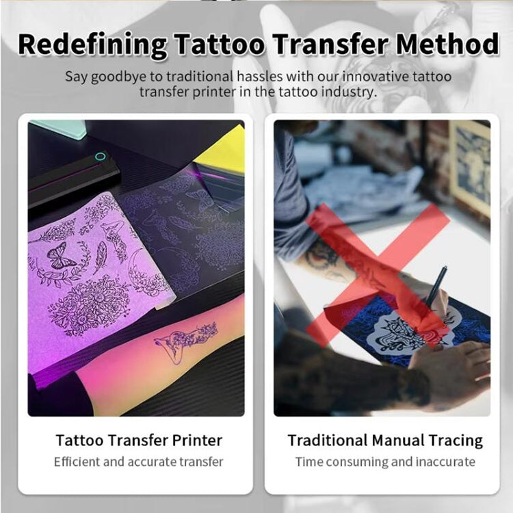 A41 203DPI Portable Tattoo Printer Office Study Bluetooth HD Thermal Printer