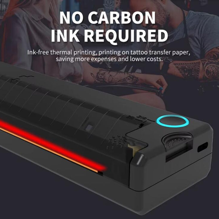 A41 203DPI Portable Tattoo Printer Office Study Bluetooth HD Thermal Printer