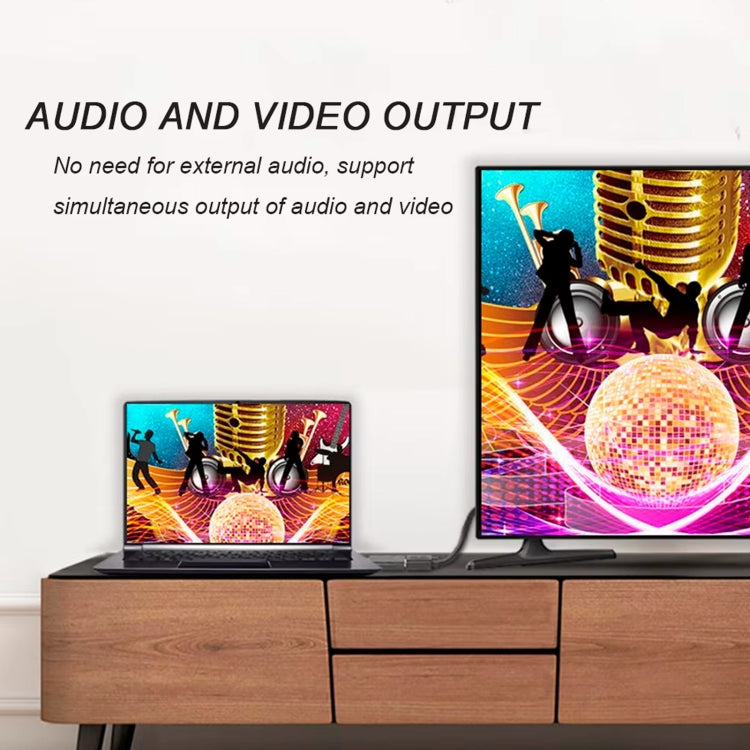 DP to HDMI 4K HD Projection Conversion Cable