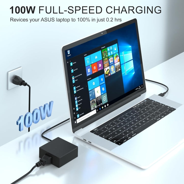 100W 20V 5A USB Type-C Plug Laptop Notebook Power Adapter For ASUS