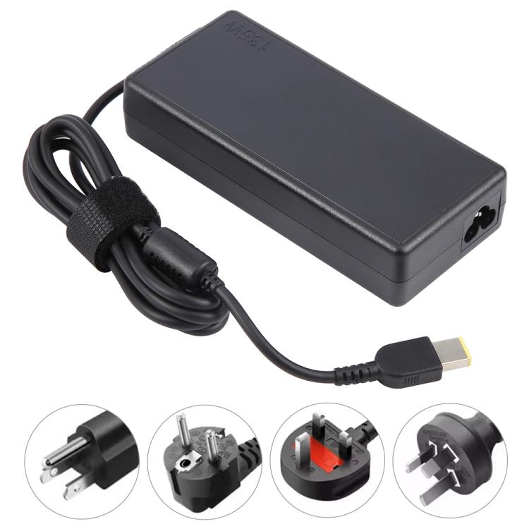 135W 20V 6.75A Laptop Notebook Power Adapter with Big Square USB Port For Lenovo Thinkpad / ThinkBook / Xiaoxin, EU Plug, US Plug, UK Plug, AU Plug