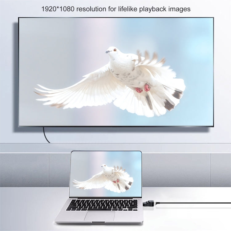 30m HDTV to RJ45 ABS Material Network Cable Extender