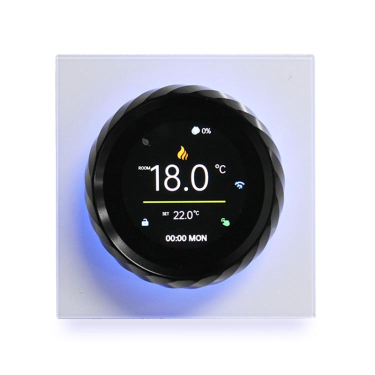 1.6 inch TFT Color Screen WiFi Smart hreaded Knob Thermostat, BHT-2007-P16-GALW Water Heating, BHT-2007-P16-GBLW Electric Heating, BHT-2007-P16-GCLW Boiler Heating