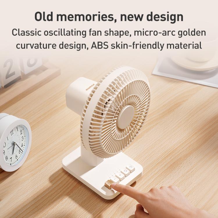 MOMAX IF20 Mini Soft Wind Desktop Electric Fan