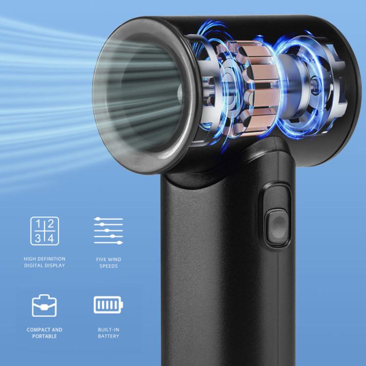 N610 Digital Display High Speed Handheld Fan