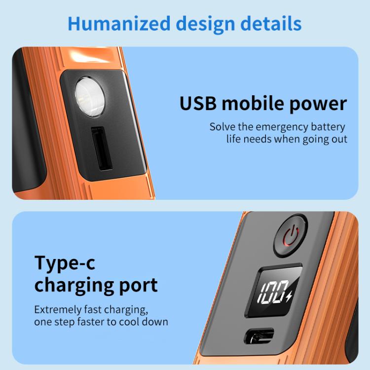 N610Y Waist Hanging High Speed Mini Fan