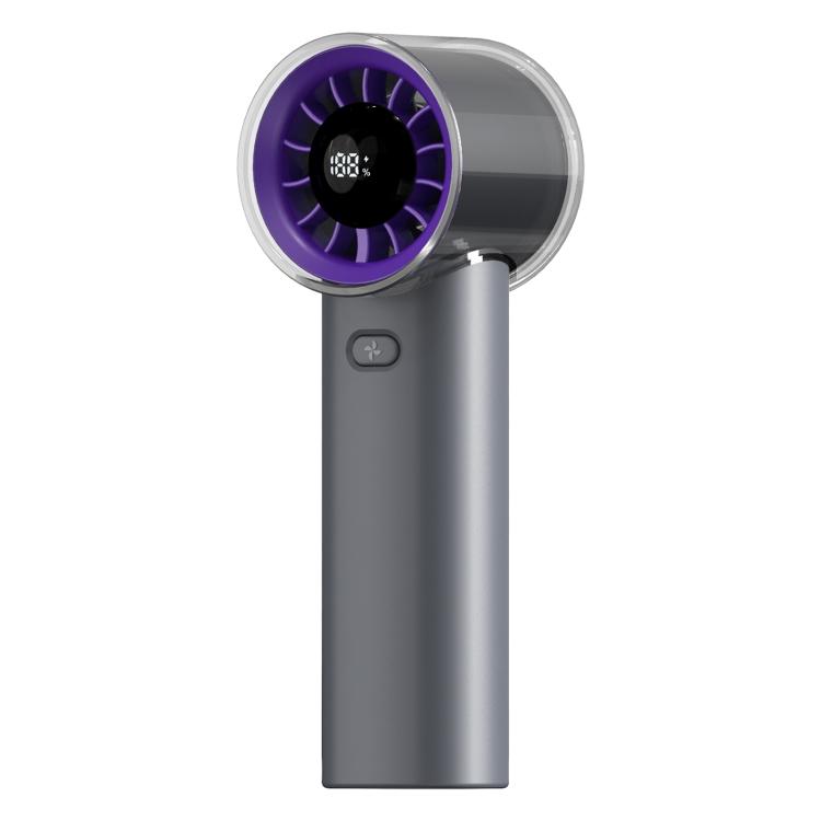 HX-F369 LED Digital Display High Speed Handheld Fan