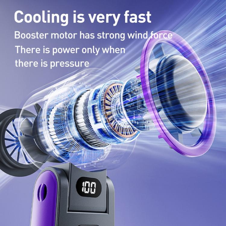 Y19 Smart Ice Compress Folding Handheld Fan