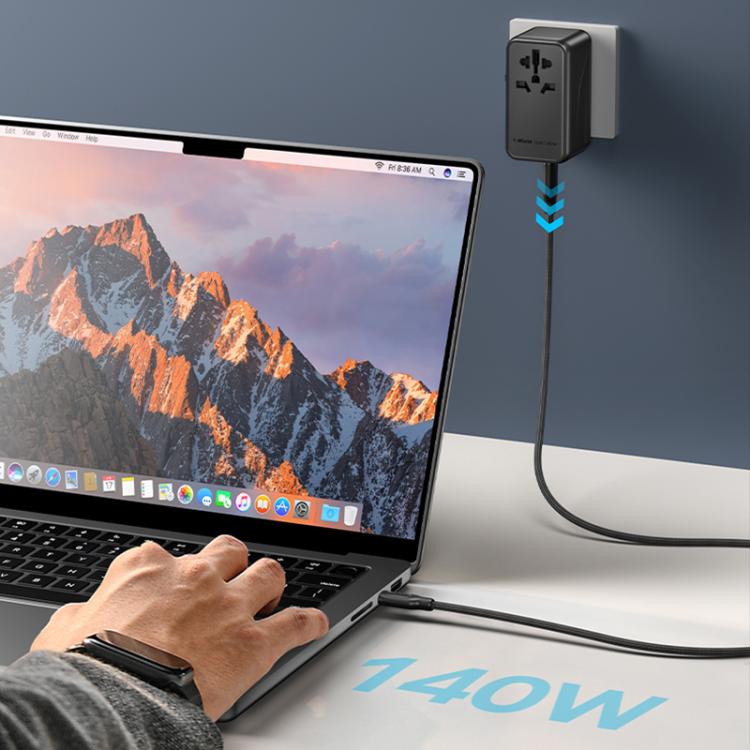 MOMAX UA16 1-World PD140W GaN Global Travel Fast Charging Socket, UA16