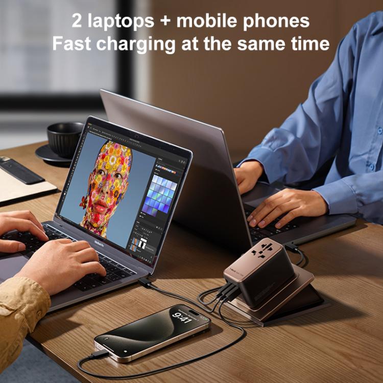 MOMAX UA17 1-World PD170W GaN Global Travel Fast Charging Socket