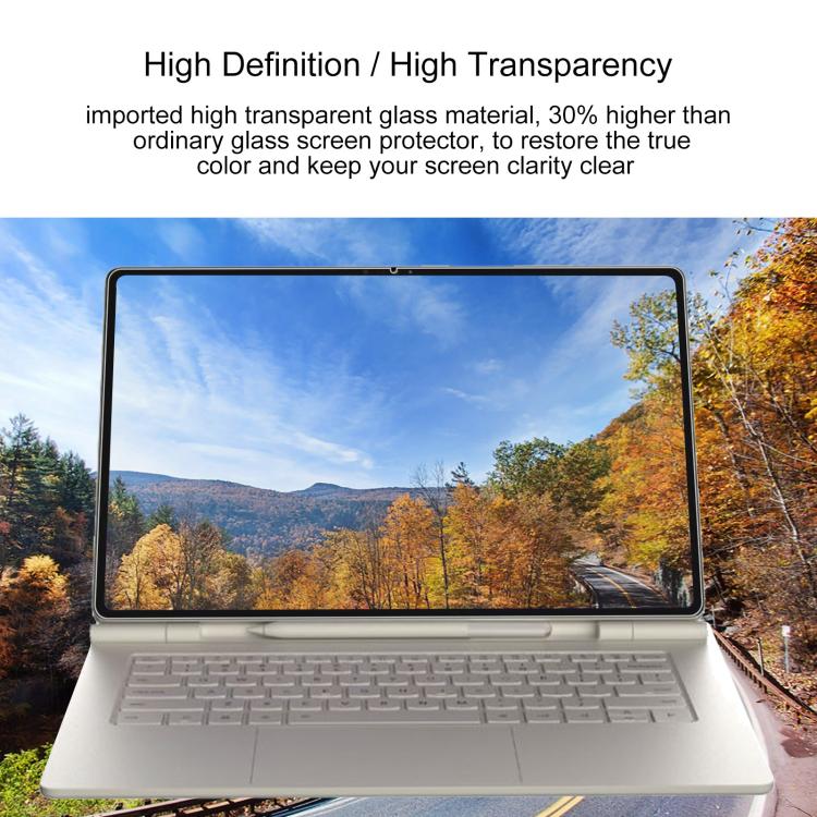 9H 0.3mm Explosion-proof Tempered Glass Film, For Lenovo Yoga Pad Pro 14.5 inch, For Lenovo IdeaPad Slim 3 Gen10 14, For Lenovo IdeaPad Slim 5 Light 14, For Lenovo IdeaPad Slim 3 Gen8 15.6, For Lenovo Chromebook 100e 11.6                               ...