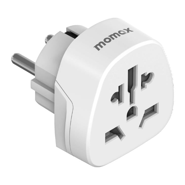 MOMAX UA13 2500W 1-World Global Adapter Socket, AU Plug, EU Plug, UK Plug, US Plug