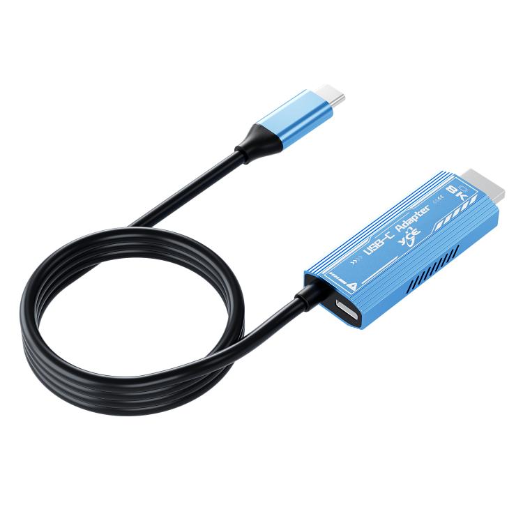 YCE-V286 Type-C to PD3.0 and HDMI 8K Adapter Cable
