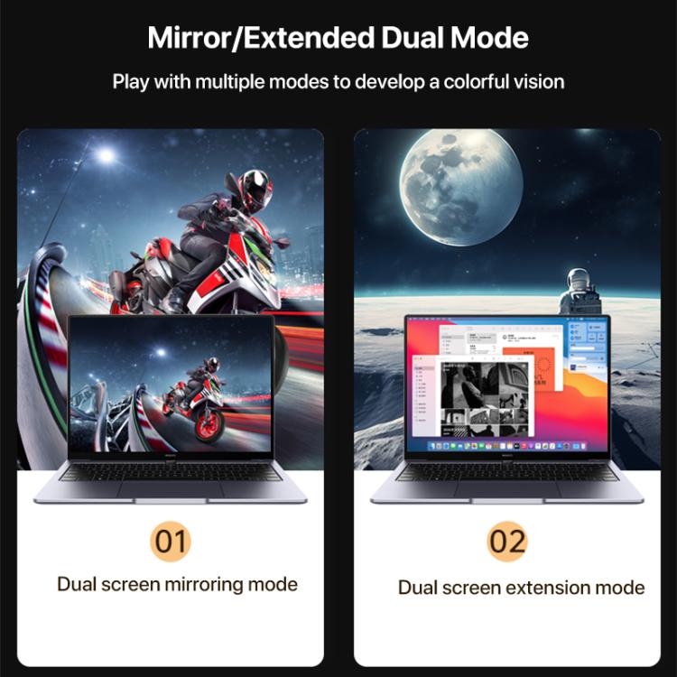 YCE-V286 Type-C to PD3.0 and HDMI 8K Adapter Cable