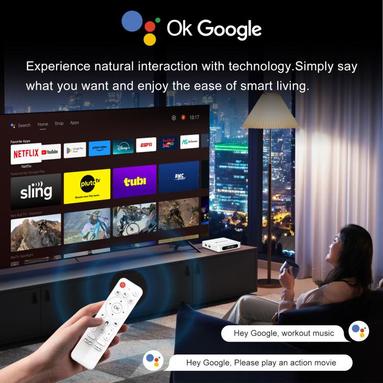 H96 Max H618 Plus Android 14.0 Smart TV Box, Allwinner H618 Quad-core ARM Cortex-A53, 2GB+16GB, 4GB+32GB, 4GB+64GB