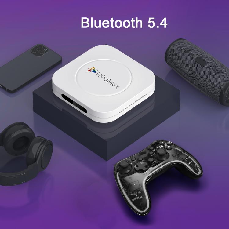 H96 Max M1 Plus Android 14.0 Smart TV Box, RK3528 Quad-core ARM Cortex-A53, 2GB+16GB, 4GB+32GB, 4GB+128GB