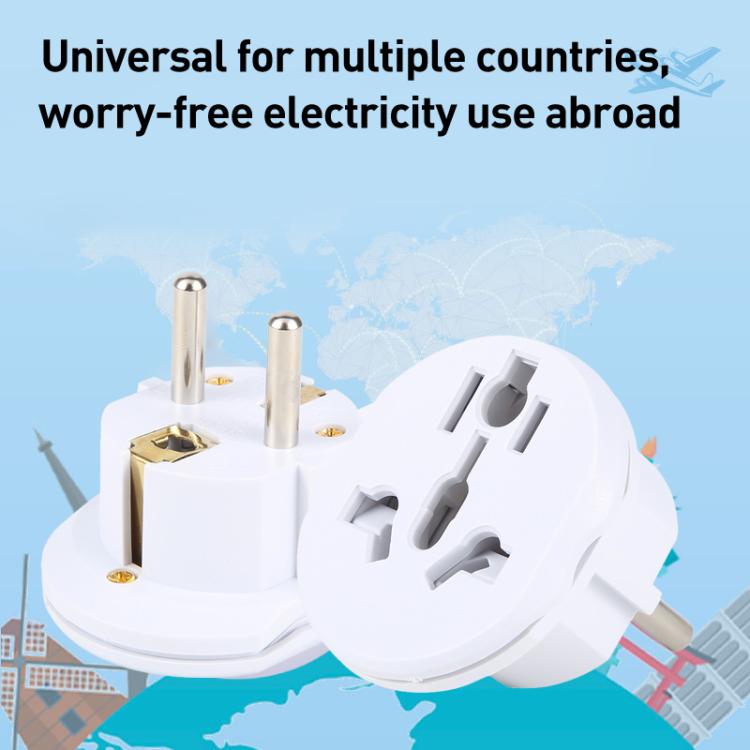 WN-18 German EU Plug Global Travel Adapter Socket