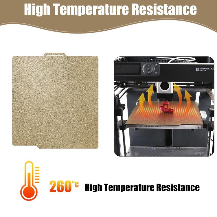 3D Printing Build Plate 257mm For Bambu Lab A1 Printer Platform