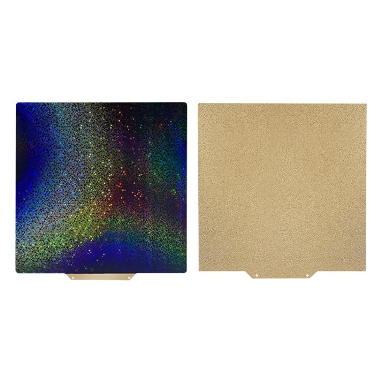 PEI Coating Smooth Starry PET Film Double-Sided 3D Printing Build Plate, 220x220mm, 257x257mm, 300x300mm, 310x310mm, 355x355mm, 377x370mm
