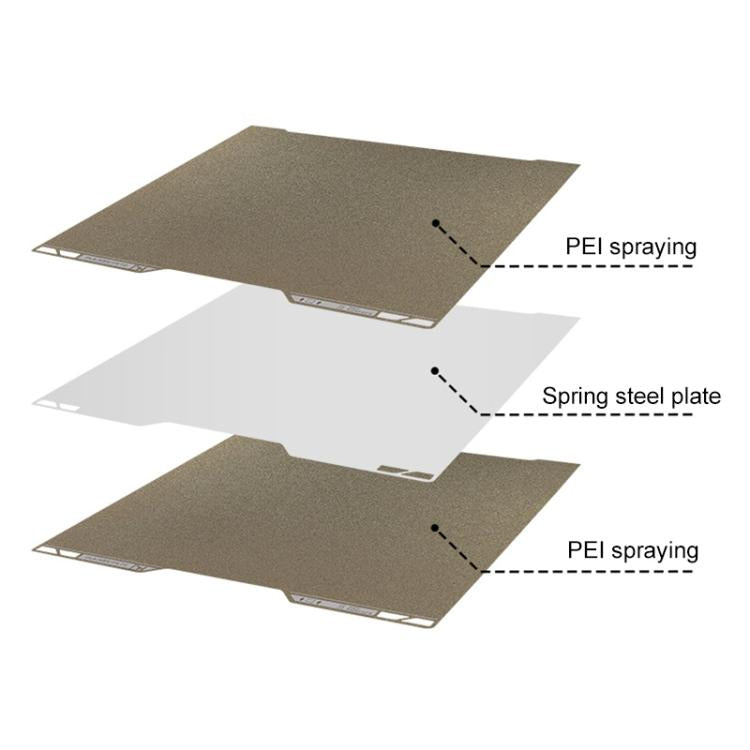 3D Printer Build Plate Spring Steel Sheet For Bambu Lab H2D
