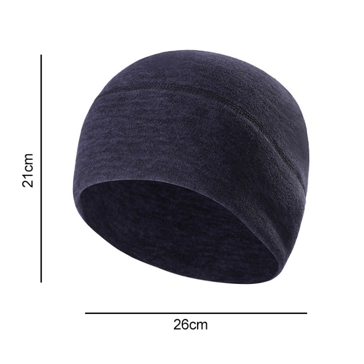 RB-A Outdoor Cycling Thicken Windproof Coldproof Fleece Warm Hat