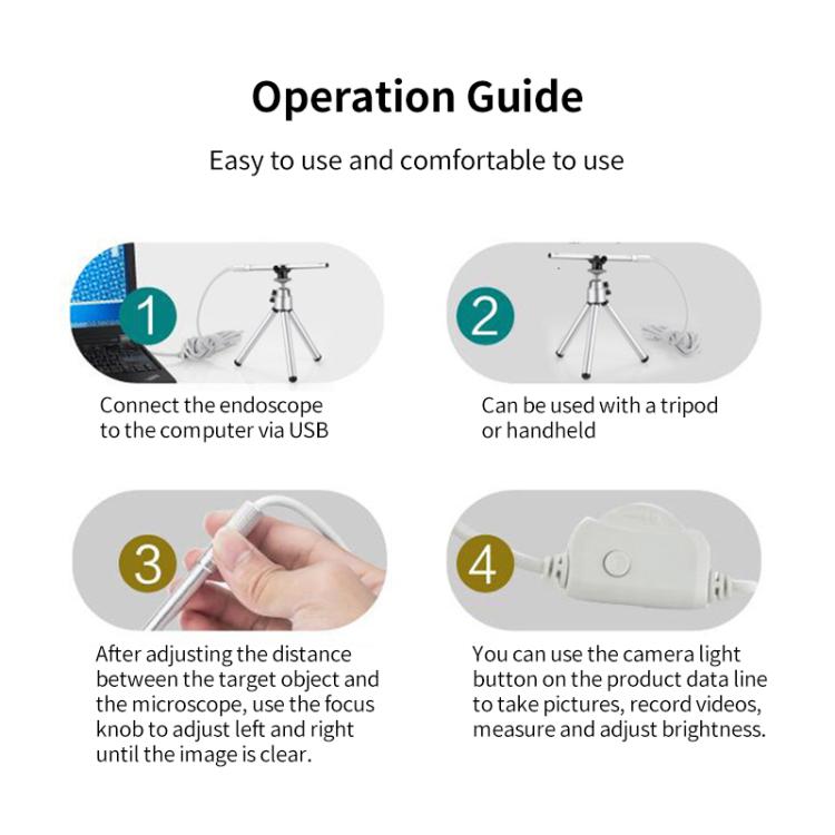 Supereyes Y002 200W HD USB Industrial Dispensing Machine Endoscope Electron Microscope