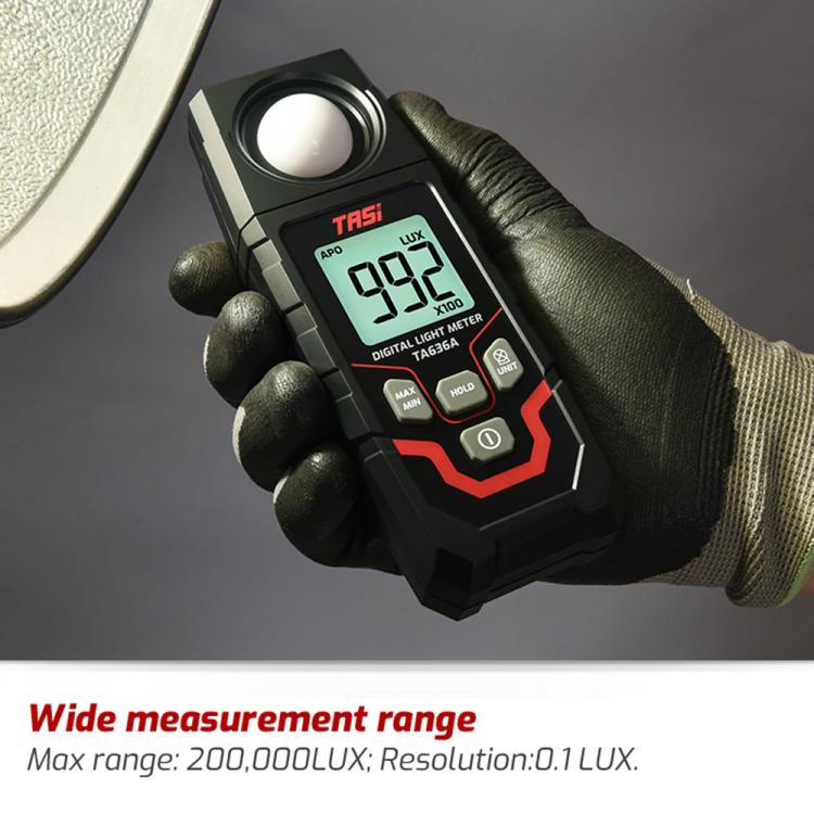 TRSI TA636A Integrated Digital Lux Meter Light Brightness Measuring