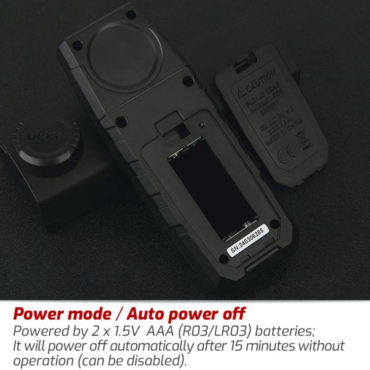 TRSI TA636B Integrated Digital Lux Meter Light Brightness Measuring Support BT