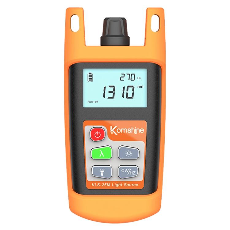 Komshine KLS-25m Dual Wavelength Handheld Fiber Optic Line Tester