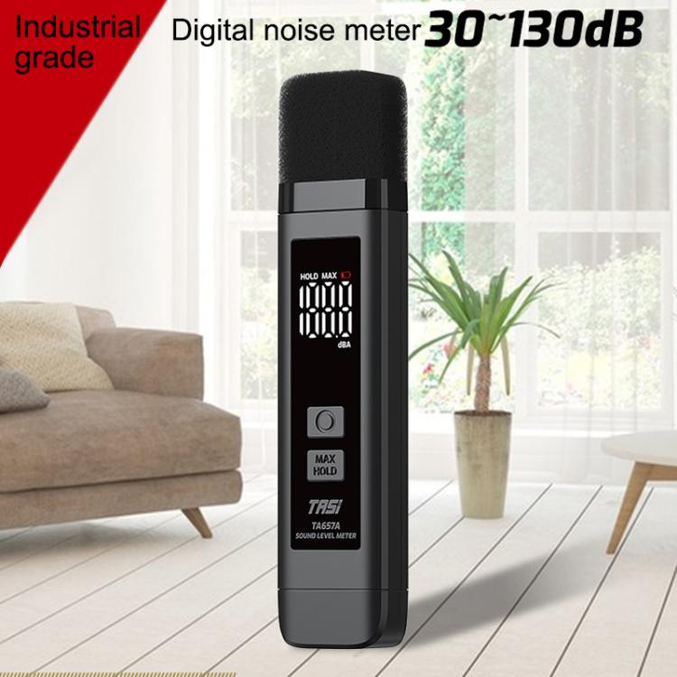 TRSI TA657A Rechargeable Noise Meter Decibel Detector Device