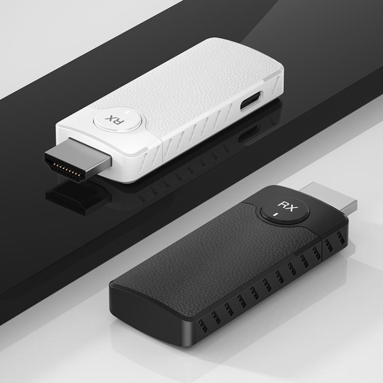 Q50 Leather Texture Wireless HDMI Video Transmitter and Receiver Extender Adapter