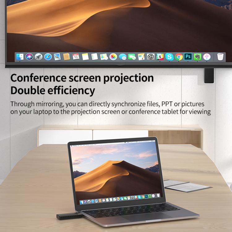 Q50 Leather Texture Wireless HDMI Video Transmitter and Receiver Extender Adapter