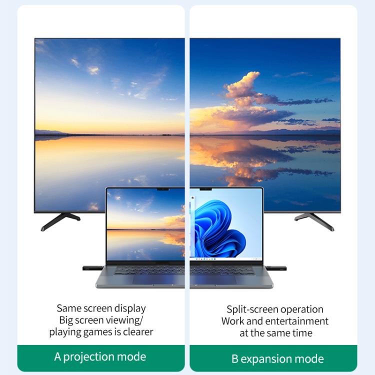 Q50 Vertical Texture Wireless HDMI Video Transmitter and Receiver Extender Adapter