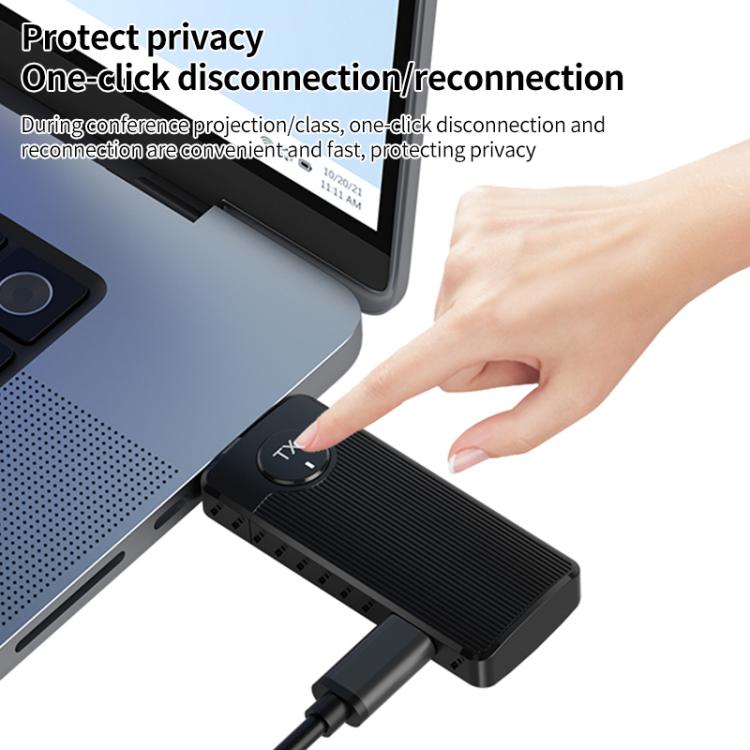 Q50 Vertical Texture Wireless HDMI Video Transmitter and Receiver Extender Adapter