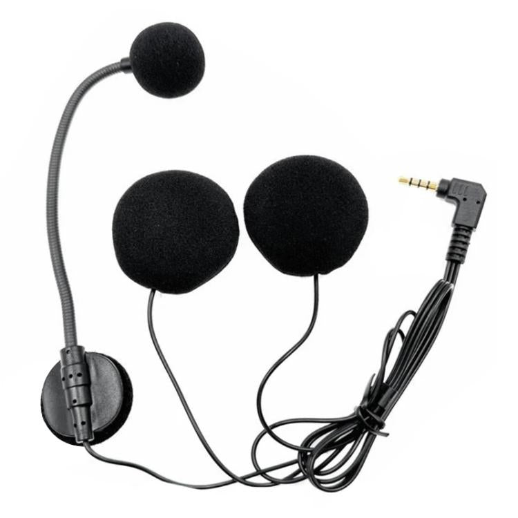 Motorcycle Half Helmet Intercom Headset Microphone