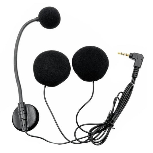 Motorcycle Half Helmet Intercom Headset Microphone