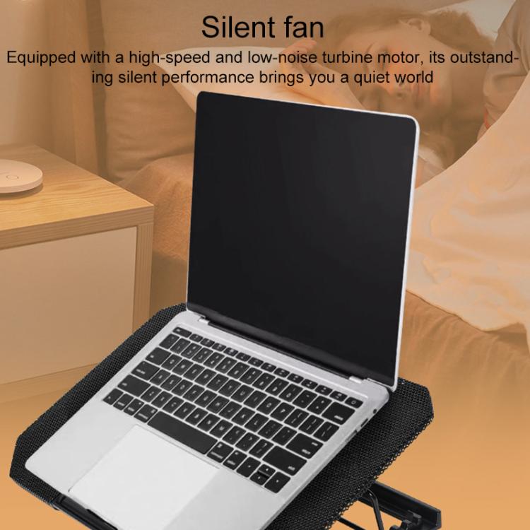 NUOXI 4-Speed Adjustable 8-Core Large Fan Laptop Cooler
