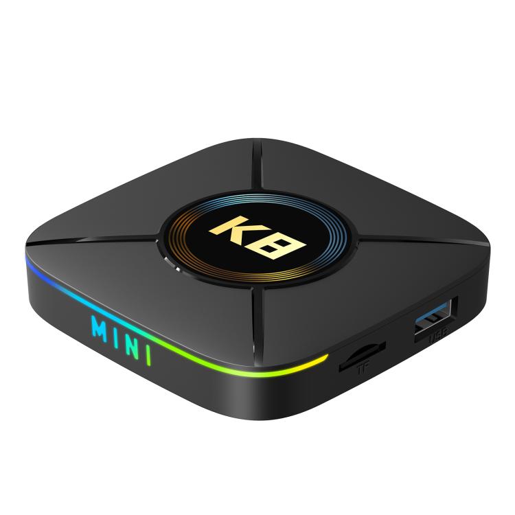 HK1 K8MINI 4K UHD Android 14 Smart TV Box with Remote Control, RK3518 Quad-Core, 2GB+16GB, 2GB+32GB